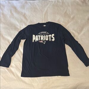NFL Patriots Navy Long Sleeve Tee